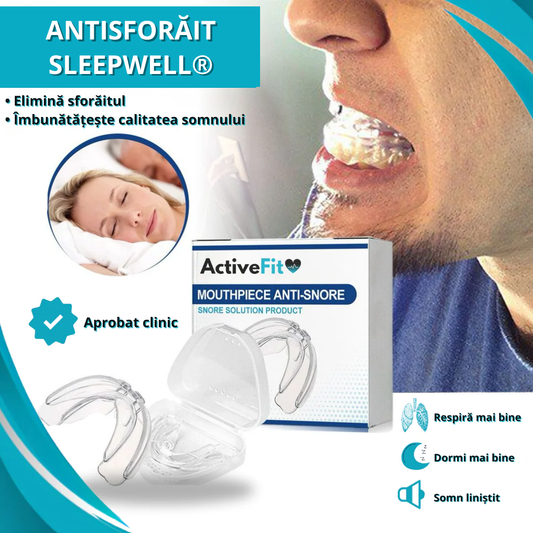 Gutiera Antisforăit Sleepwell® – Odihnește-te așa cum meriți
