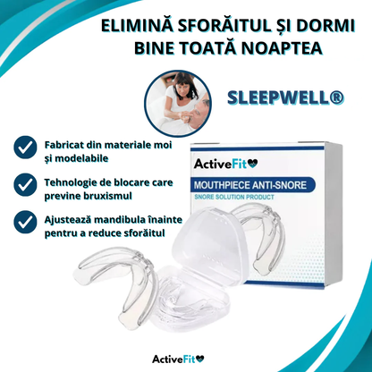 Gutiera Antisforăit Sleepwell® – Odihnește-te așa cum meriți