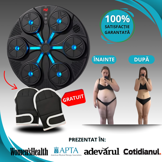 Mașină de Box Anti-Stres Activefit® + Mănuși (GRATUIT)