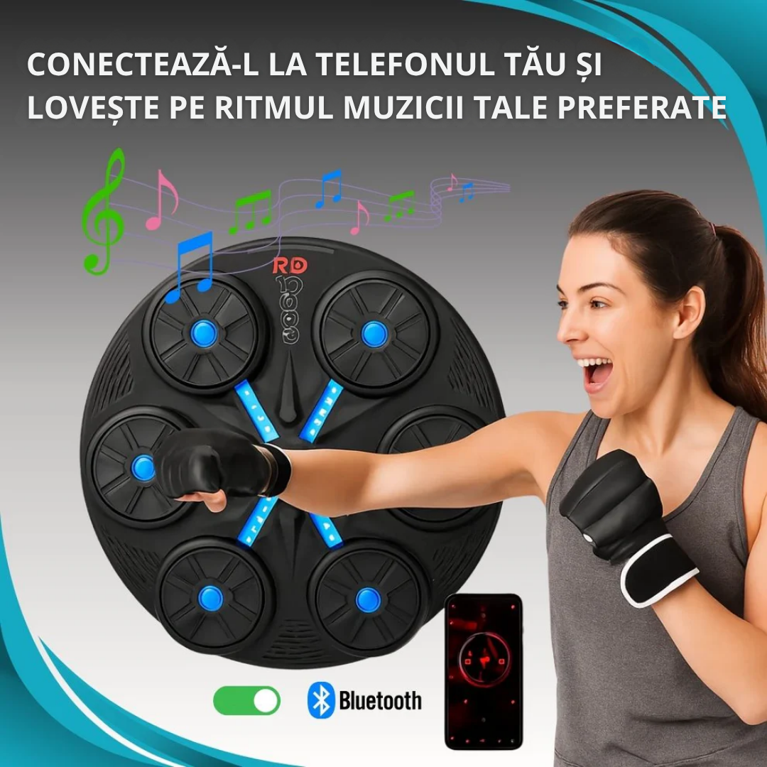 Mașină de Box Anti-Stres Activefit® + Mănuși (GRATUIT)