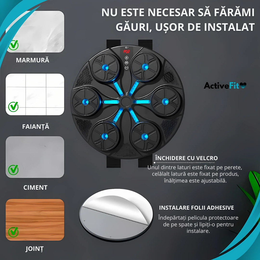 Mașină de Box Anti-Stres Activefit® + Mănuși (GRATUIT)